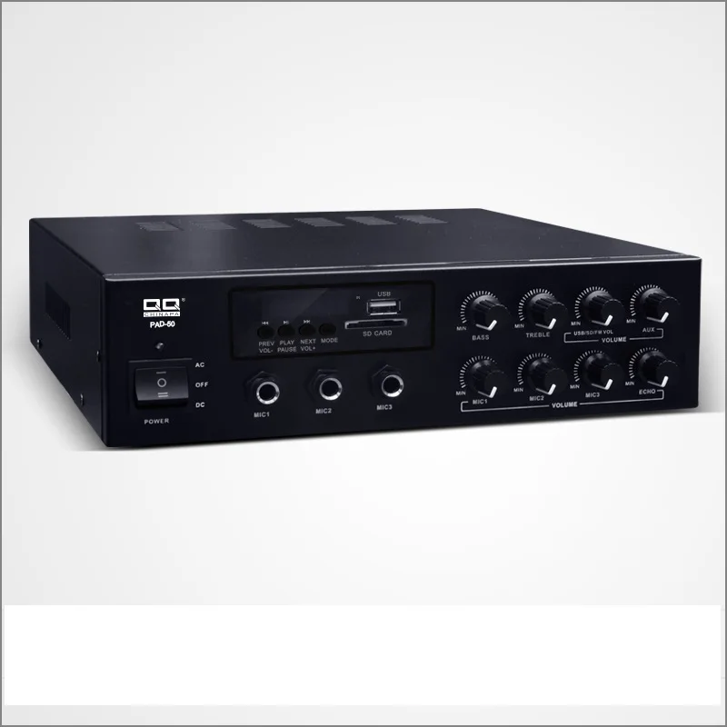 QQCHINAPA 60-1000W High Quality 12 V 24V Car Echo Amplifier Board PA system Premium High Power Home Amplifier