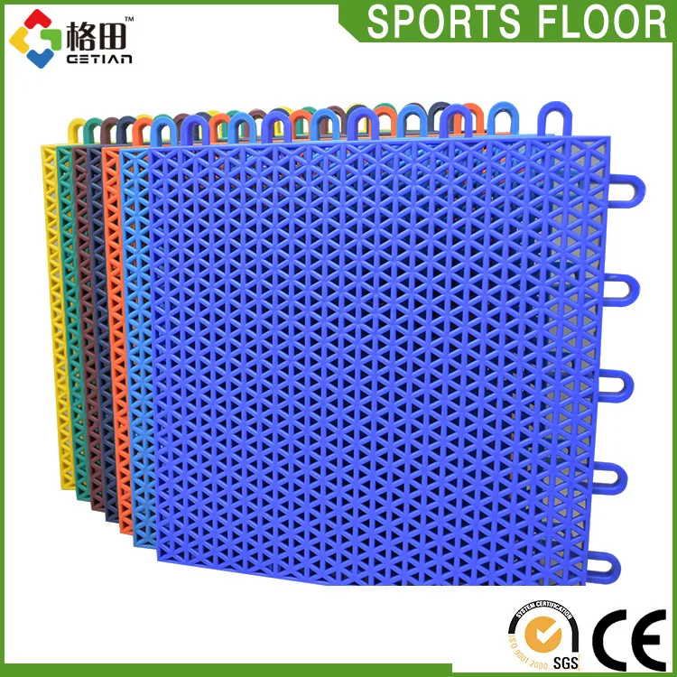 Hot Sale multi-purpose sports court flooring,interlocking pp outdoor mini basketball court sports,interlocking tile for sports