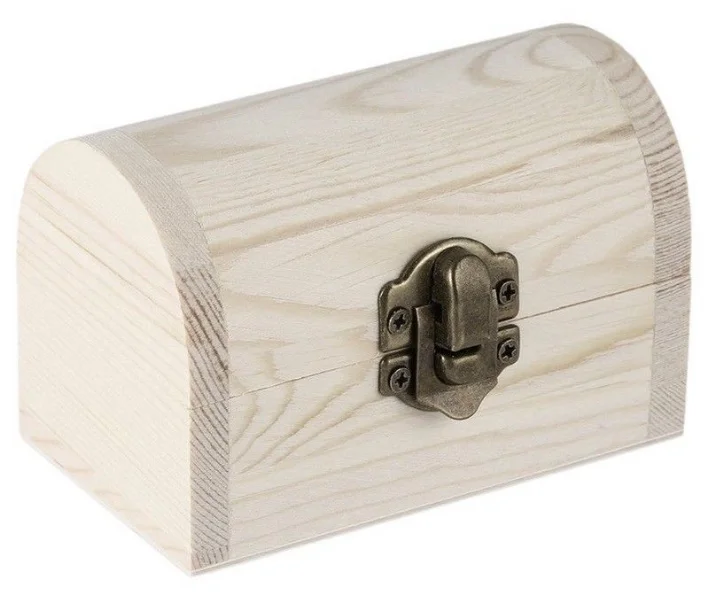 
Antique custom Wood Treasure Chest Boxes for Weddings 