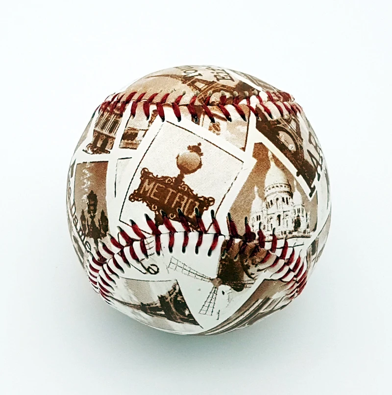 Standard 9 inches hand sewn PVC promotional weighted balls baseball