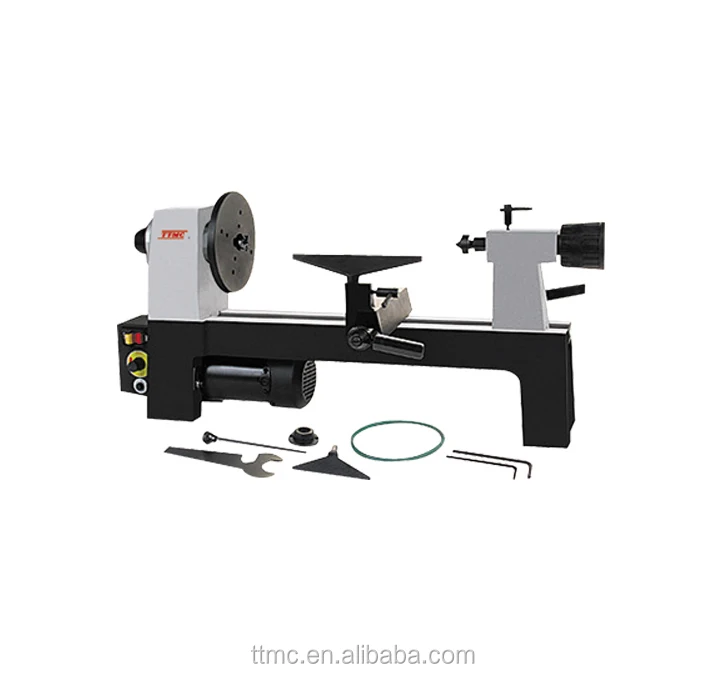MC330 TTMC Mini Wood Lathe,  Small Wood Lathe, Variable Speed Lathe Machine