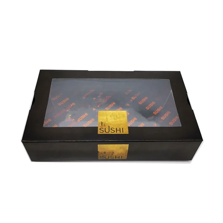 Горячие бумажные коробки для суши, бумажные коробки для фаст-фуда, упаковочная бумага по низкой цене