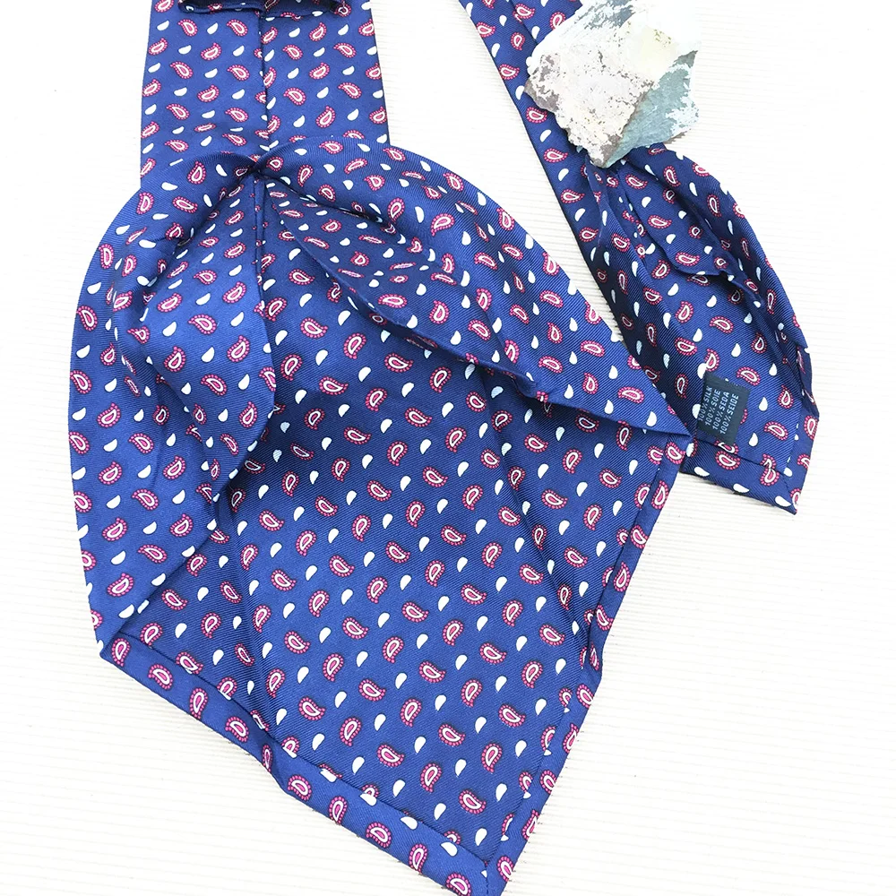 
Create Your Own Brand Men Necktie Silk Screening Seven Fold Tie 