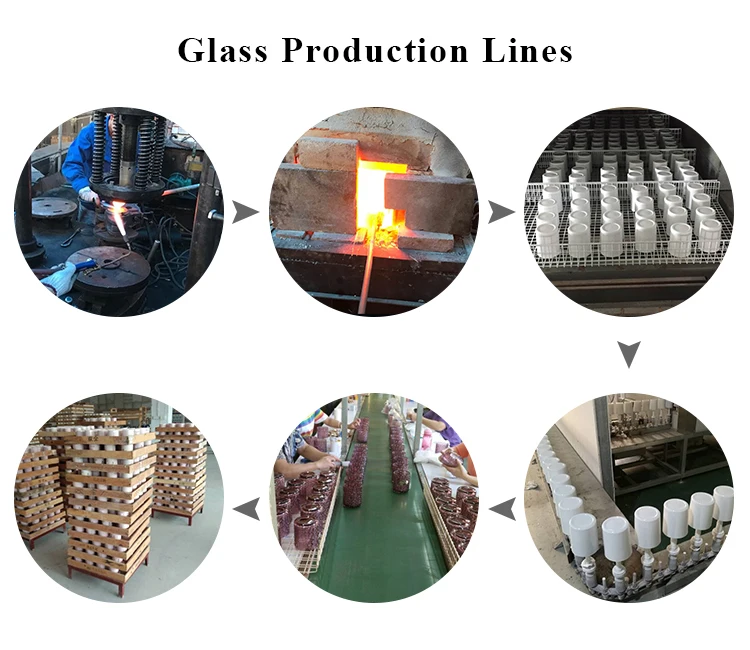 460ml unique candle vessels  cement candle jar for making wholesale