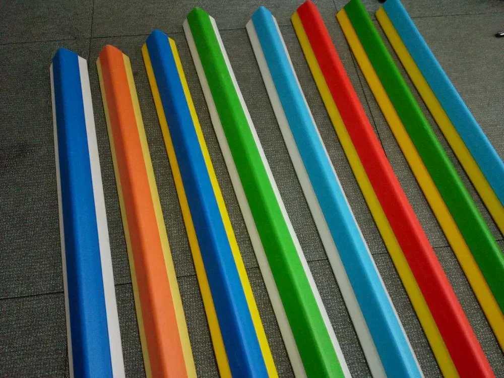 Kindergarten school soft pvc Rubber Wall Corner Guard Protector