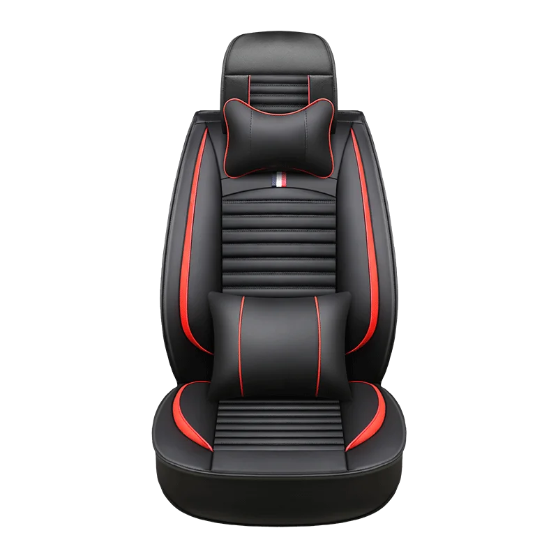 Supply Amazon Drop shipping Luxury Car Seat Covers Waterproof 5d Universal Full Set PU Leather Auto Seat Covers with Good Price