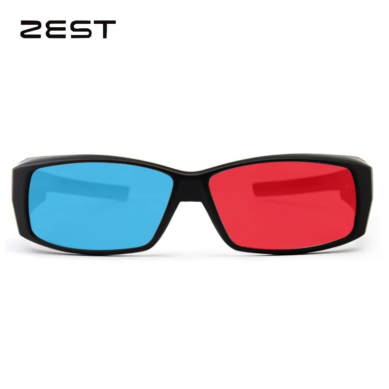 
ZEST Red Blue Cyan 3D glasses for 3D Movies Books Film TV 