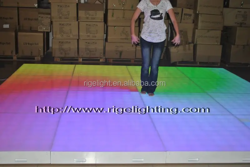 Newest!LED Digital Dance Floor 1024 LEDs