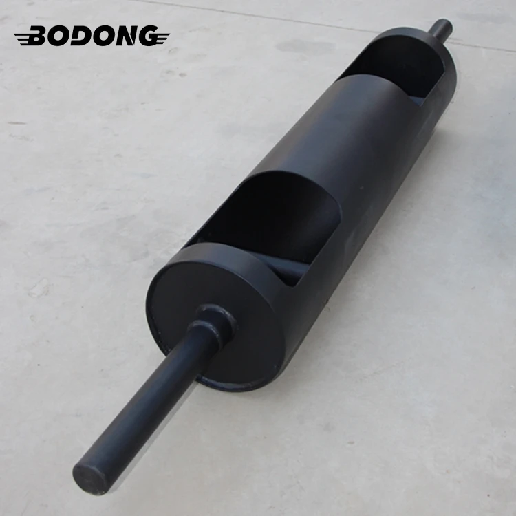 Power training gym club fitness barrel rubber vipr