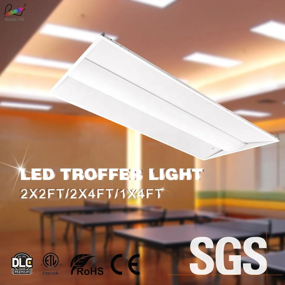 2x4ft 50W 4000K Led Recessed Troffer Lighting dimmable troffer lights