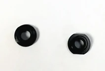 Customized Flange Plastic Bearing Sleeve  Bushing Black Delrin Bush