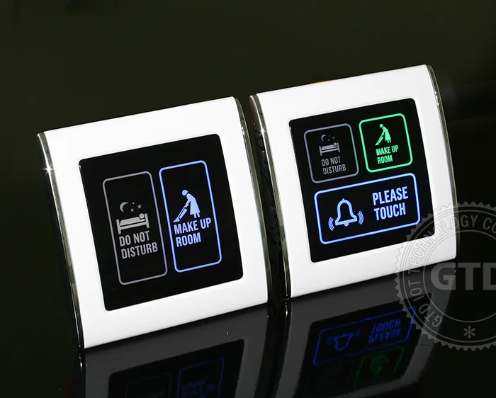 Сенсорный экран AC или DC, дверной звонок для номера в отеле, умная система для отеля