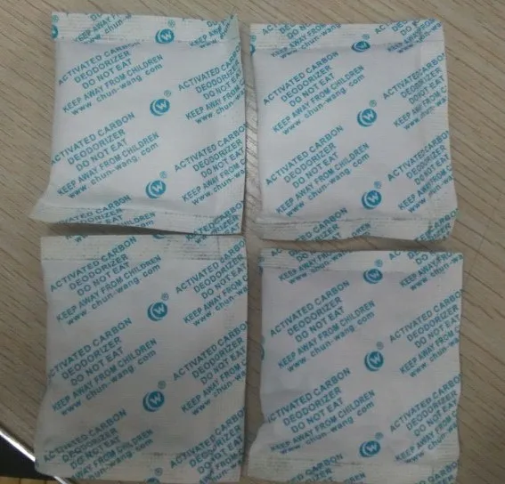 Дезодорирующие влагопоглощающие пакеты с активированным углем