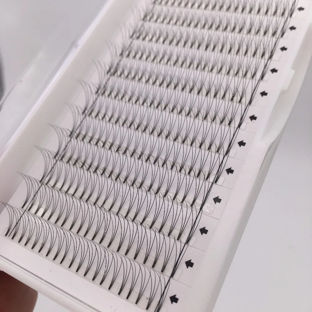 Private label 2D 3D 4D 5D 6D 7D 8D Volume Lashes 4D Premade Fans Lashes