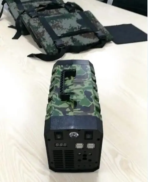 
Military Quality Online Portable UPS 12V 30Ah 110V/220V output 400W Uninterrupted Power Supply Pure Sine Wave Multifunction UPS 