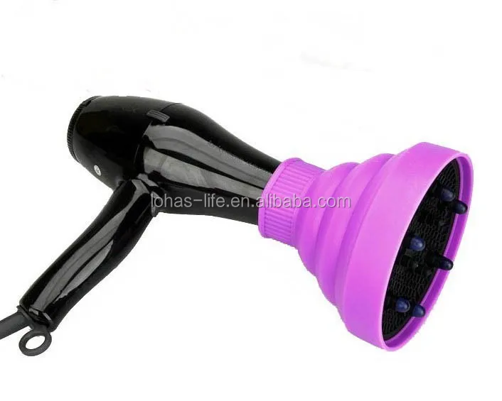 Promotion collapsible diffuser silicone hair diffuser for hair dryer