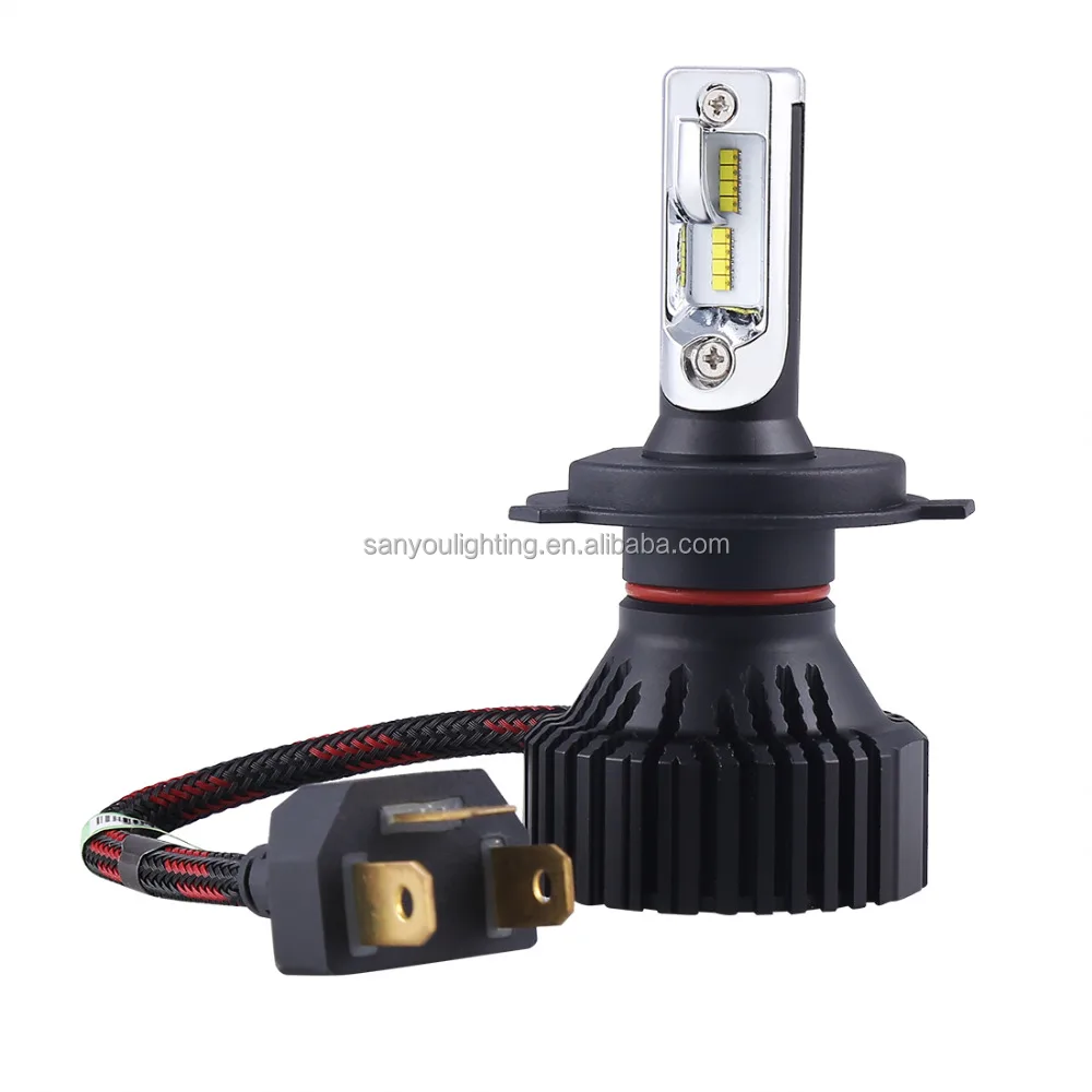 
SANYOU Faros De Coche Class Freightliner Century Getz Glass Grandis H4 Car led Headlight Camera Lamps for Proton Wira 