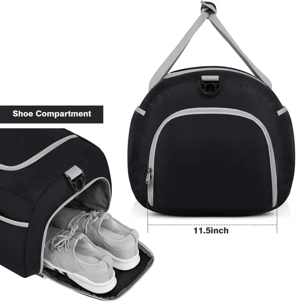 
Custom wholesale Fashion All-purpose Casual ladies&Men outdoor Lightweight Luggage Duffel Sports Gym Bag 