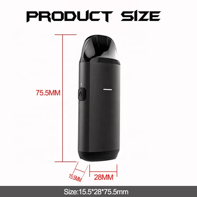 Refillable pod system Vaping device 2019 new products ecig Mr Pod C vape pen kit for CBD