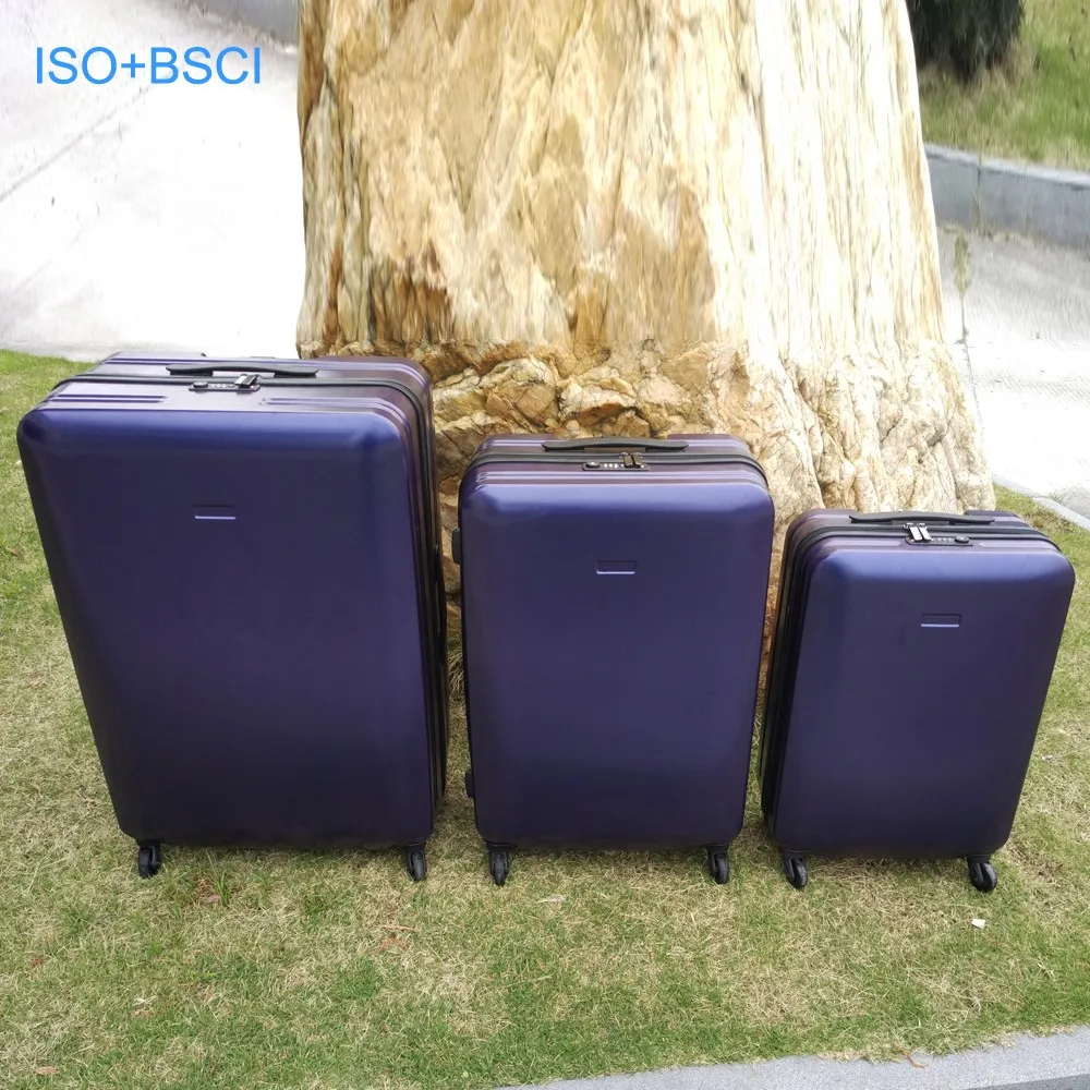 Wholesale travel carring luggage hard pc case