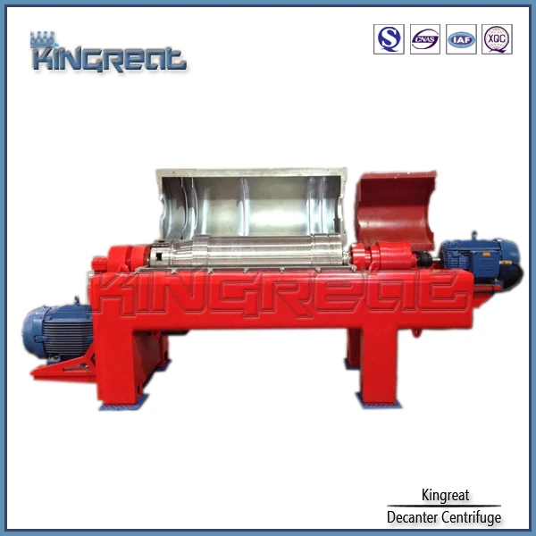 модель геотермальных горизонтального непрерывного бурового раствора графином центрифуга