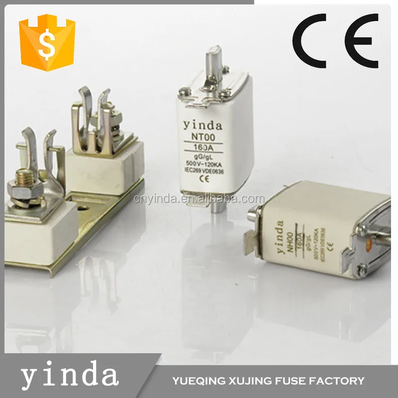 Nt2 пластиковые 3 P держатель предохранителя