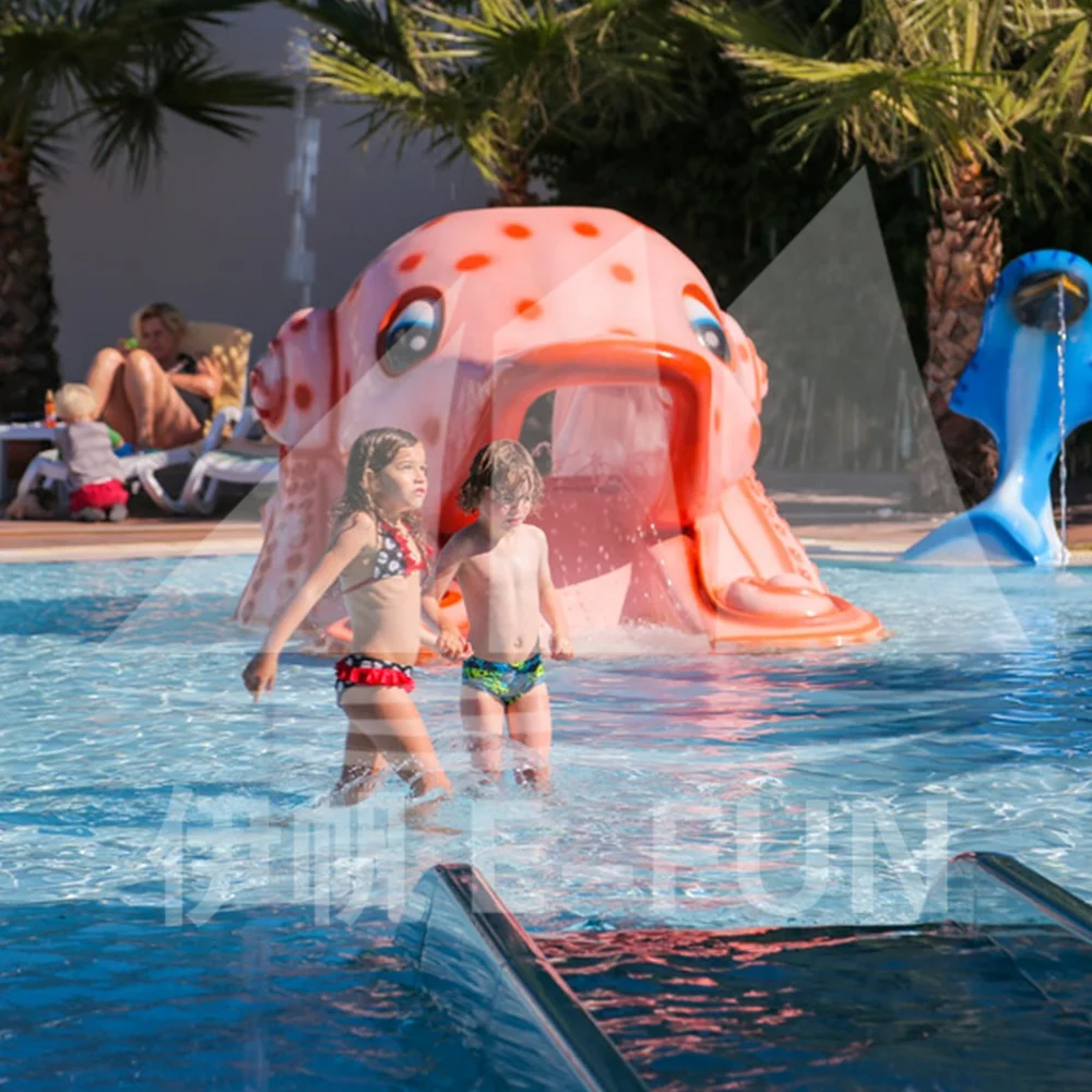 Litter Fish Water Pool Toys / Fiberglass Water for Kids Water Park Slide Body: 6-8mm; Flange: 8-10mm Outdoor Equipment Amusement