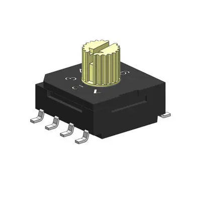 RS8163S Rotary Potentiometer Selector Switch with 1,2,3,4,5,6 Code