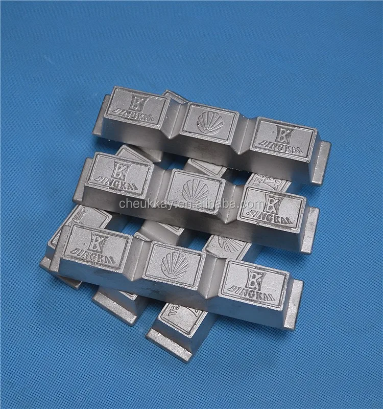 Low melting point alloy Bi-Sn-In ternary fusible alloy for sale
