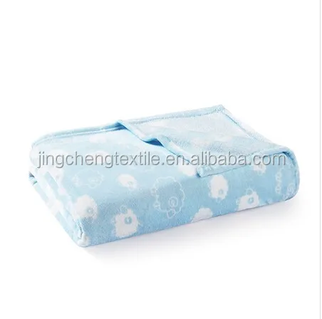 New style hot sale 100%polyester printed super soft flannel fleece blanket