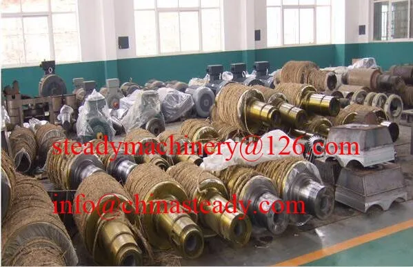 два рулона резины смешивания мельница открыта