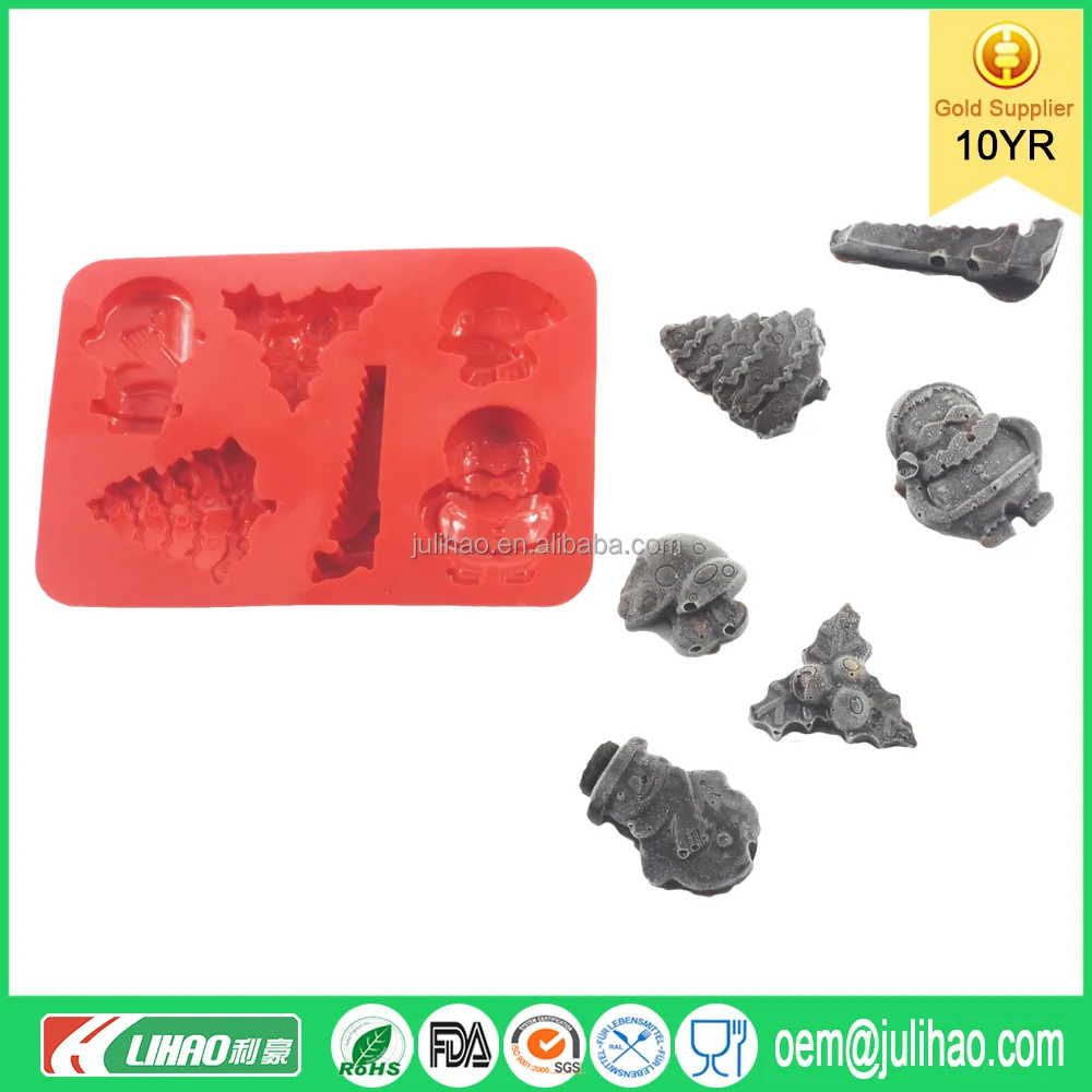 Silicone Cake ice Mold High Polishing Plastic Ice Cream Box Mould