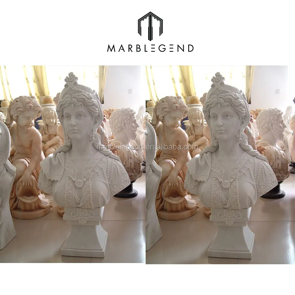 Good Prices high quality statue roman female head sculpture