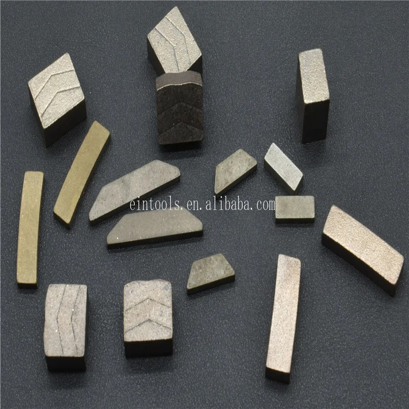 Layered Sandwich Arix Diamond Segment For Cutting Granite Marble Sandstone Lava Basalt Stone Cutting