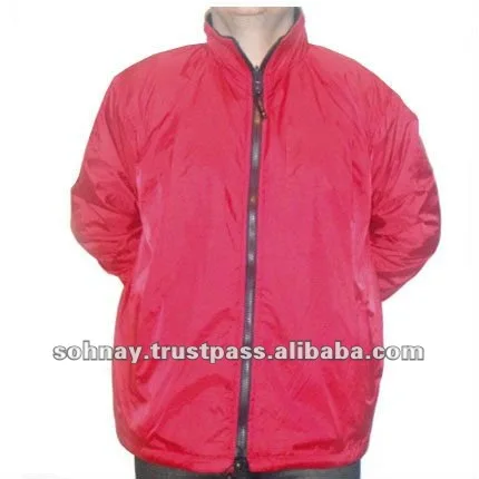 Waterproof Fleece Rain Coat Jacket made by 100% Nylon