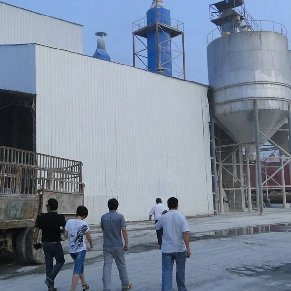 
Gypsum plaster powder production line 
