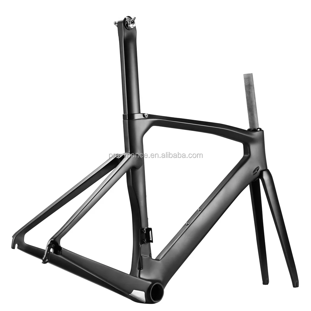 
BB386EVO 1-1/4' compatible DI2 UD matt/shiny carbon road bike frame disc. brake 
