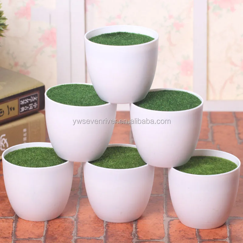 Special Offer Wholesale Plastic Flower Pot Artificial Succulent Pot Decoration Supplies