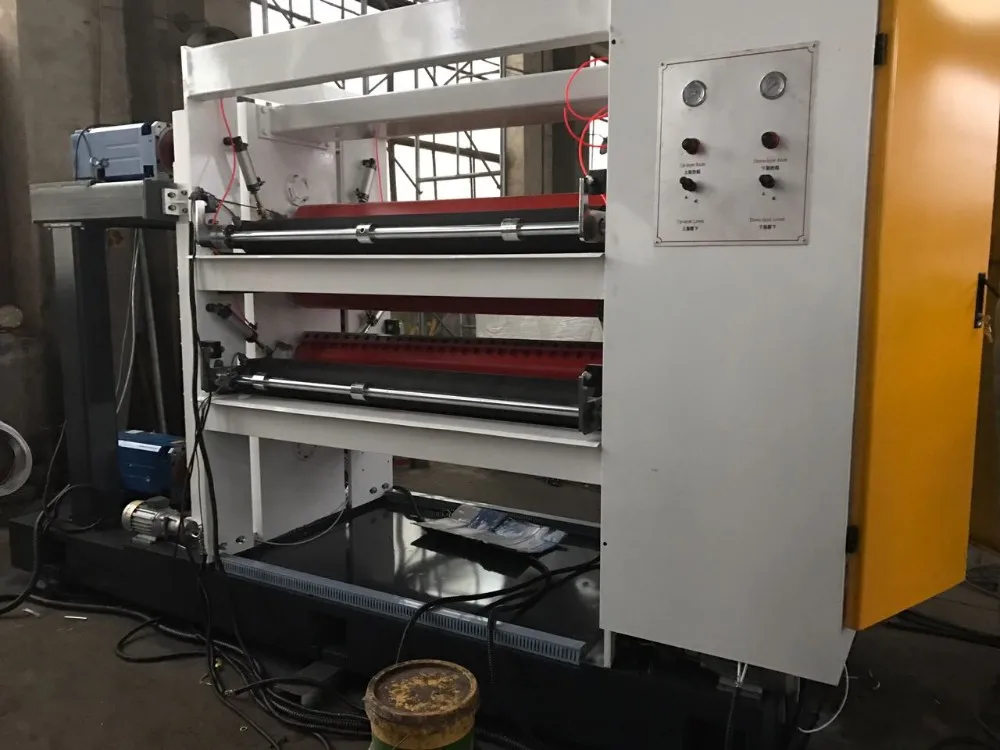 
2200 5-ply corrugated cardboard production line with steam heating 