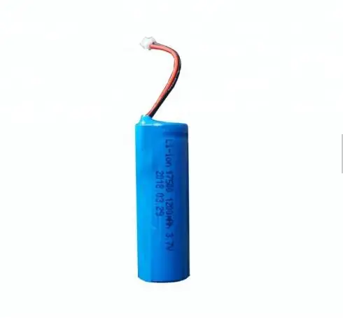 li-ion recycle battery Li-ion 17500 Cylinder 3.7V 1200mah li ion battery