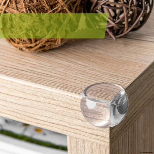 
PVC Plastic Furniture Edge Guard Child Safety Glass Table Corner Protector 
