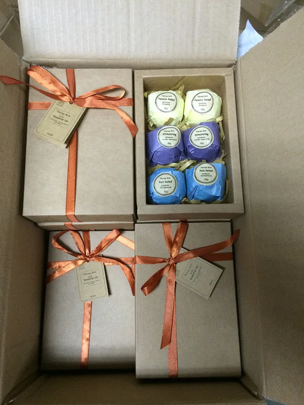 Natural Ingredient Therapy Bath Bomb for Bath Spa