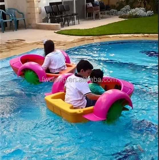 
Inflatable water pool for cheap kids hand aqua cycle paddle boat 