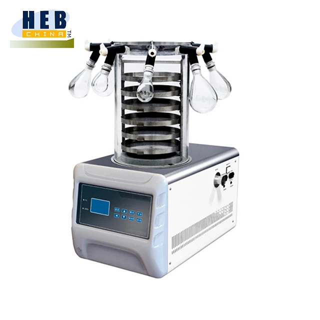 Lab instrument mini lyophilization process equipment freeze dryer price