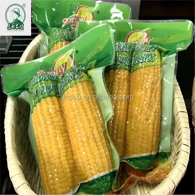 Double Pack Organic Yellow Maize Corn Snacks Fresh Style for Fast Food