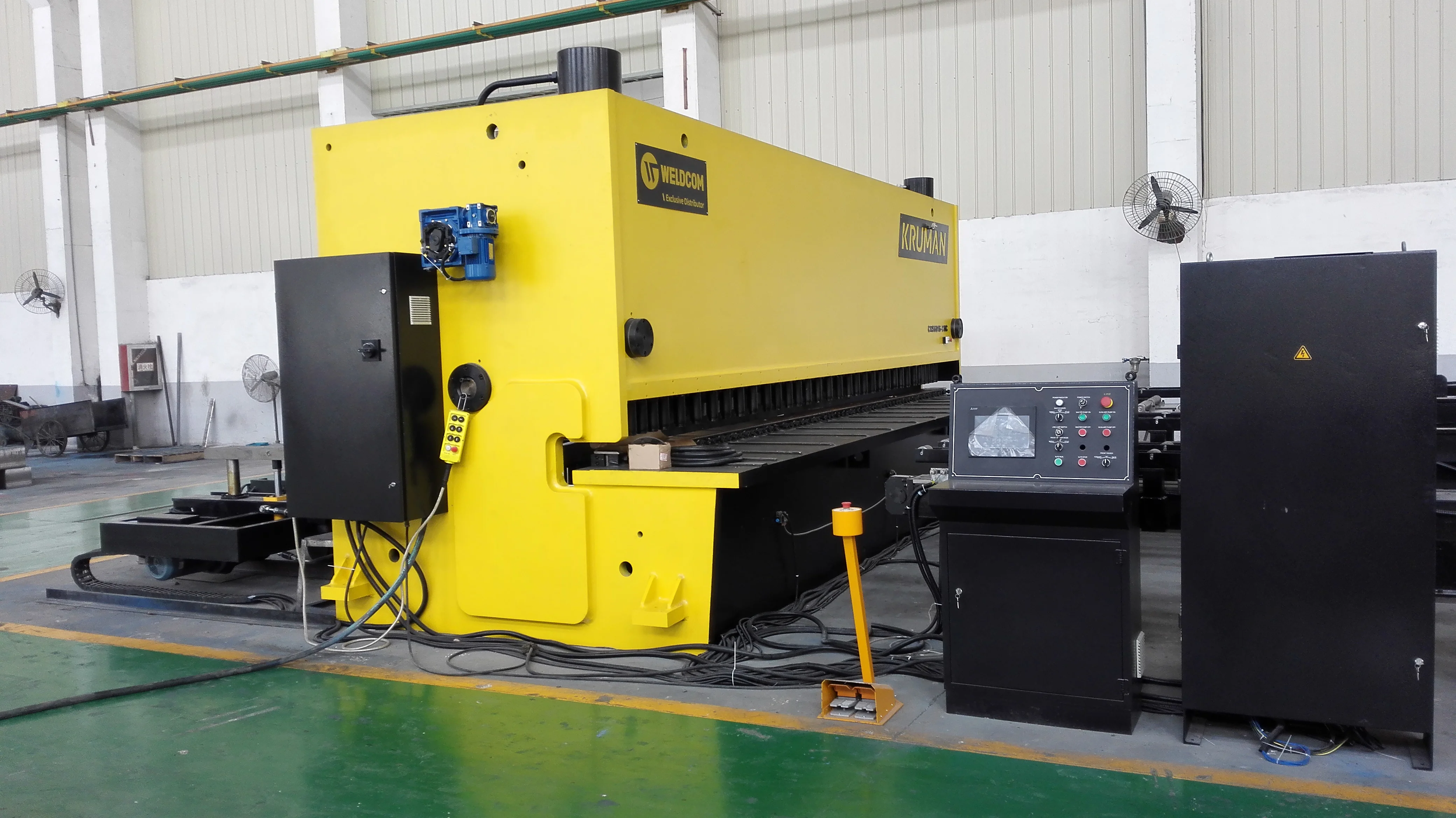 12 x 6000mm cnc metal sheet guillotine hydraulic shearing machine