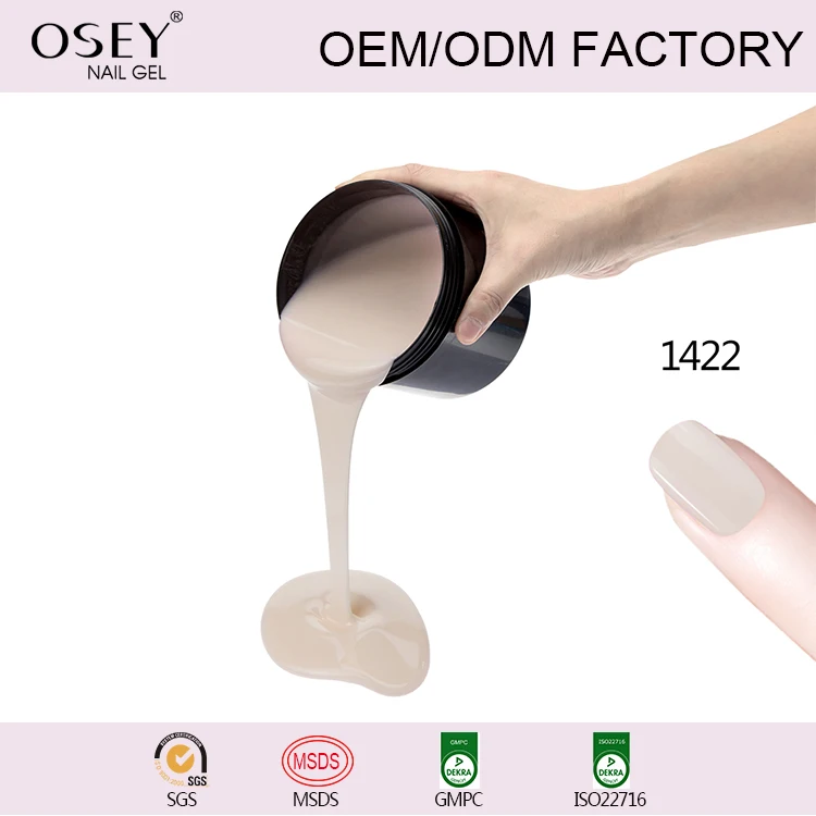 OSEY China Manufacturer Colours LED Natural Gel Polish Soak off Gel Color Private Label UV Nail Gel Polish