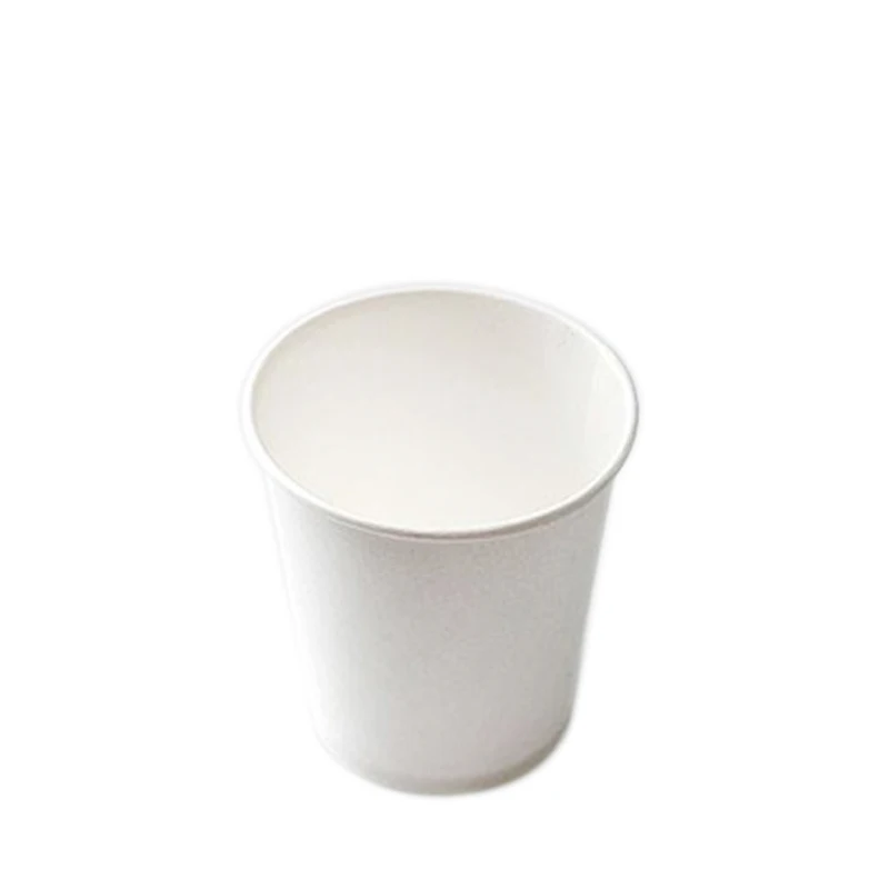 Disposable Hot Water Coffee Paper Drink Cup White