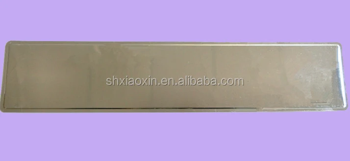 EURO Blank Car Number Plate