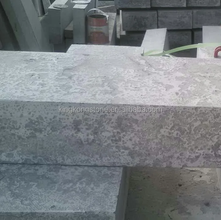 
Factory supply Chinese blue limestone stairs 16x30x100cm 